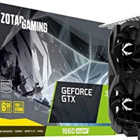 【中古】(未使用・未開封品)ZOTAC Gaming GeForce GTX 1660 Super 6GB GDDR6 192ビット ゲームグラフィックカード 超コンパクト ZT-T16620F-10L