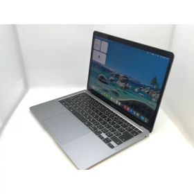 【中古】Apple MacBook Air 13インチ M1(CPU:8C/GPU:8C) 8GB/512GB スペースグレイ MGN73J/A (M1・2020)【京都】保証期間1ヶ月【ランクC】