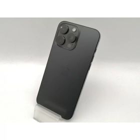 【中古】Apple au 【SIMフリー】 iPhone 15 Pro Max 512GB ブラックチタニウム MU6U3J/A【OSU301】保証期間1ヶ月【ランクC】