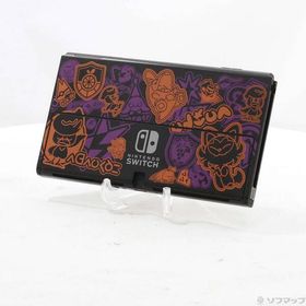 【中古】Nintendo(任天堂) Nintendo Switch 有機ELモデル スカーレット・バイオレットエディション 【352-ud】