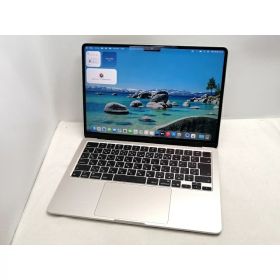 【中古】Apple MacBook Air 13インチ (M4,2025) M4(CPU:10C/GPU:8C) 16GB/256GB スターライト MW0Y3J/A【仙台駅東口】保証期間1ヶ月【ランクA】