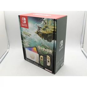 【未使用】Nintendo Switch 本体 (有機ELモデル) HEG-S-KDAAA ゼルダの伝説 ティアーズ オブ ザ キングダムエディション【札幌南2条】保証期間3ヶ月