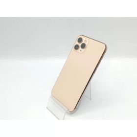 【中古】Apple au 【SIMロック解除済み】 iPhone 11 Pro 256GB ゴールド MWC92J/A【京都】保証期間1ヶ月【ランクC】