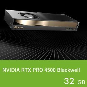 NVIDIA グラフィックボード NVIDIA RTX PRO 4500 Blackwell PCIe 5.0 x16 DisplayPort 2.1b x4 メモリ:GDDR7/32GB 最大消費電力:200W【代引き不可】 4560152389997