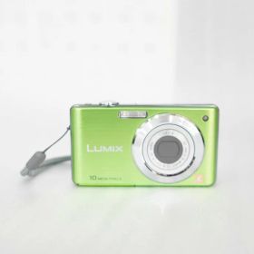 デジタルカメラ LUMIX DMC-FS7 グリーン【中古】