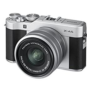 【中古】FUJIFILM ミラーレス一眼カメラ X-A5レンズキット シルバー X-A5LK-S