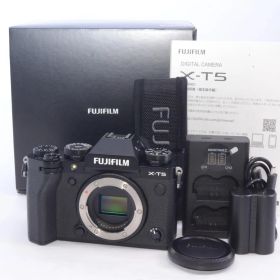 富士フイルム X-T5 ボディ ブラック ミラーレス一眼 元箱・保証書・充電器・バッテリー付