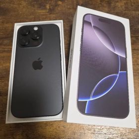 【極美品】iPhone 16 pro 128GB ブラックチタニウム