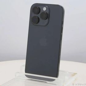 ソフマップ 〔中古品〕 iPhone16 Pro 128GB ブラックチタニウム NYMV3J／A SIMフリー【352】