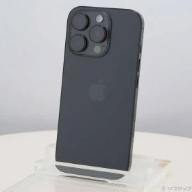 ソフマップ 〔中古品〕 iPhone16 Pro 256GB ブラックチタニウム MYN03J／A SIMフリー【352】