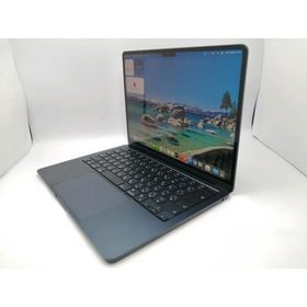 【中古】Apple MacBook Air 13インチ M2(CPU:8C/GPU:8C) 8GB/256GB ミッドナイト MLY33J/A (M2,2022)【ECセンター】保証期間１ヶ月【ランクC】
