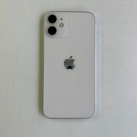 美品 iPhone 12 mini 64GB ホワイト バッテリー100% - 3284