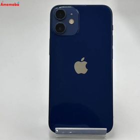 iPhone12 mini 64GB ブルー MGAP3J/A SoftBank版SIMフリー 訳あ