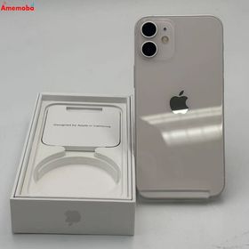 爆速発送iPhone12 mini 64GB ホワイト MGA63J/A AU版SIMフリー 美品