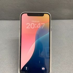 美品 国内版 SIMフリー iPhone12 mini 64GB ホワイト色