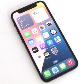 【質みなみ】■SIMフリー■iphone12mini MGDJ3J/A 128GB ブラック■中古