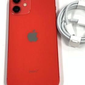 【モバイルBOX】美品 電池85%SIMフリー iPhone12mini 128GB レッド