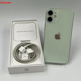 爆速発送iPhone12 mini 64GB グリーン MGAV3J/A AU版SIMフリー 極美品