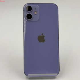 爆速発送iPhone12 mini 64GB パープル 3J247J/A SoftBank 訳あり品