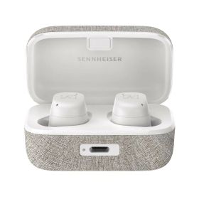 ゼンハイザー Sennheiser ワイヤレスイヤホン bluetooth MOMENTUM True Wireless 3 ホワイト 本社開発高性能シングルダイナミックドライバー 低遅延 aptX Adaptive マルチポイント ノイキャン 外音取込 Bluetooth 5.2 +Class1 途切れにくい Qi充電 通話 【国内正規品】