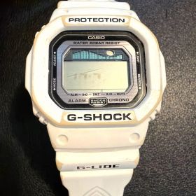 不動品 CASIO G-SHOCK G-LIDE GLX-5600 ホワイト