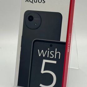 【箱付き新品未使用】AQUOS wish5 SH-52F 64GB スミ SIMフリー 白ロム