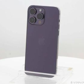 ソフマップ 〔中古品〕 iPhone14 Pro Max 512GB ディープパープル MQ9J3J／A SIMフリー【198】