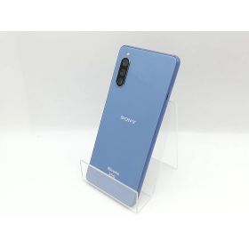 【中古】SONY docomo 【SIMロック解除済み】 Xperia 10 III ブルー 6GB 128GB SO-52B【熊本】保証期間1ヶ月【ランクC】