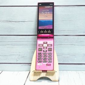 au 京セラ かんたんケータイ KYF38 ワインレッド 389