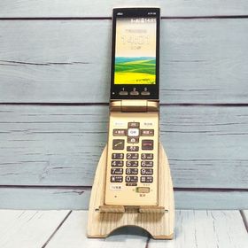 au 京セラ かんたんケータイ KYF38 シャンパンゴールド 196