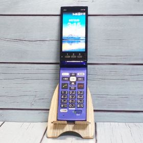 au 京セラ かんたんケータイ KYF38 ロイヤルブルー 020
