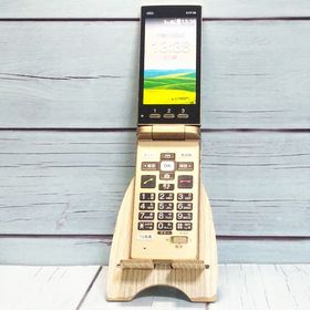 au 京セラ かんたんケータイ KYF38 シャンパンゴールド 094
