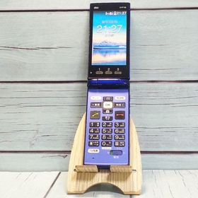 au 京セラ かんたんケータイ KYF38 ロイヤルブルー [訳あり] 491