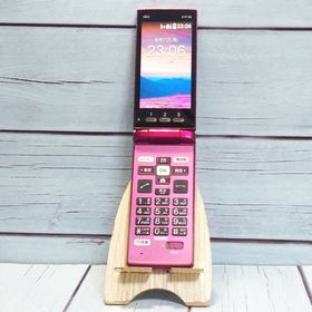 au 京セラ かんたんケータイ KYF38 ワインレッド 737