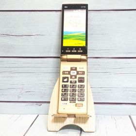 au 京セラ かんたんケータイ KYF38 シャンパンゴールド 426