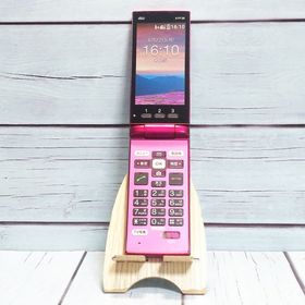 au 京セラ かんたんケータイ KYF38 ワインレッド 056