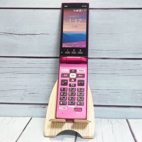 au 京セラ かんたんケータイ KYF38 ワインレッド 284