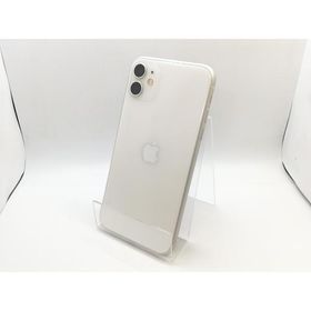 【中古】Apple docomo 【SIMロック解除済み】 iPhone 11 64GB ホワイト MWLU2J/A【熊本】保証期間１ヶ月【ランクC】