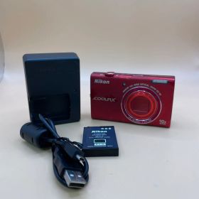 Nikon COOLPIX S6200 レッド デジカメ 2886
