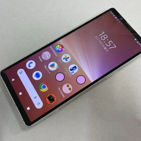 セイモバイル★【中古Bランク】SIMフリー Xperia 5 V XQ-DE44 8GB+256GB シルバー