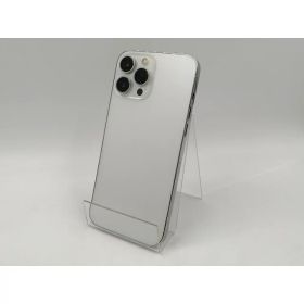 【中古】Apple au 【SIMフリー】 iPhone 13 Pro Max 256GB シルバー MLJ93J/A【千葉】保証期間1ヶ月【ランクC】