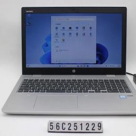 hp ProBook 650 G4 Core i3 8130U 2.2GHz/8GB/128GB(SSD)/Multi/15.6W/FWXGA(1366x768)/Win11 【56C251229】