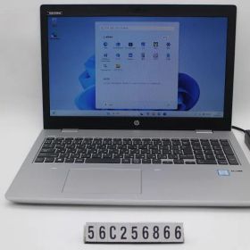 hp ProBook 650 G4 Core i3 8130U 2.2GHz/8GB/128GB(SDD)/15.6W/FWXGA(1366x768)/Win11 【56C256866】