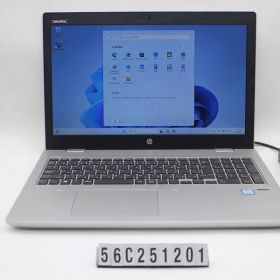 hp ProBook 650 G4 Core i3 8130U 2.2GHz/8GB/128GB(SSD)/Multi/15.6W/FWXGA(1366x768)/Win11 【56C251201】