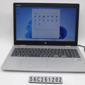 hp ProBook 650 G4 Core i3 8130U 2.2GHz/8GB/128GB(SSD)/Multi/15.6W/FWXGA(1366x768)/Win11 【56C251202】