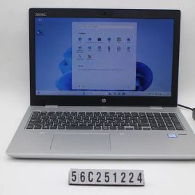 hp ProBook 650 G4 Core i3 8130U 2.2GHz/8GB/128GB(SSD)/Multi/15.6W/FWXGA(1366x768)/Win11 【56C251224】