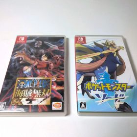Switch ソフト 2セット ポケモン ソード ONE PIECE 海賊無双4