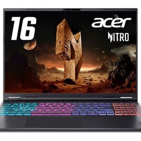 Acer ノートパソコン Nitro 16S AI AN16S-61-A76Z57T/E [オブシディアンブラック]