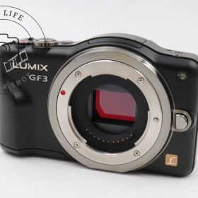 美品☆Panasonic パナソニック LUMIX DMC-GF3 ミラーレス一眼レフカメラ ボディ ##18865