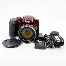 【美品】ニコン Nikon COOLPIX B700 レッド コンデジ カメラ
